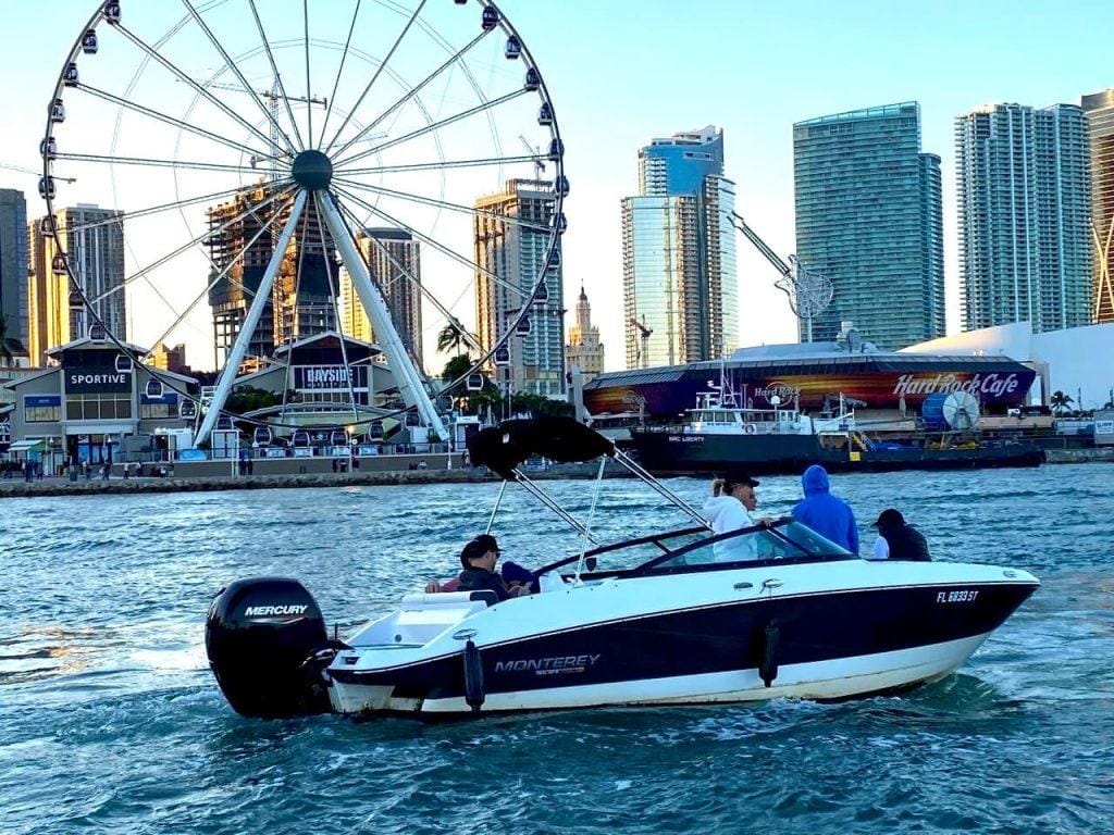 boat rental miami